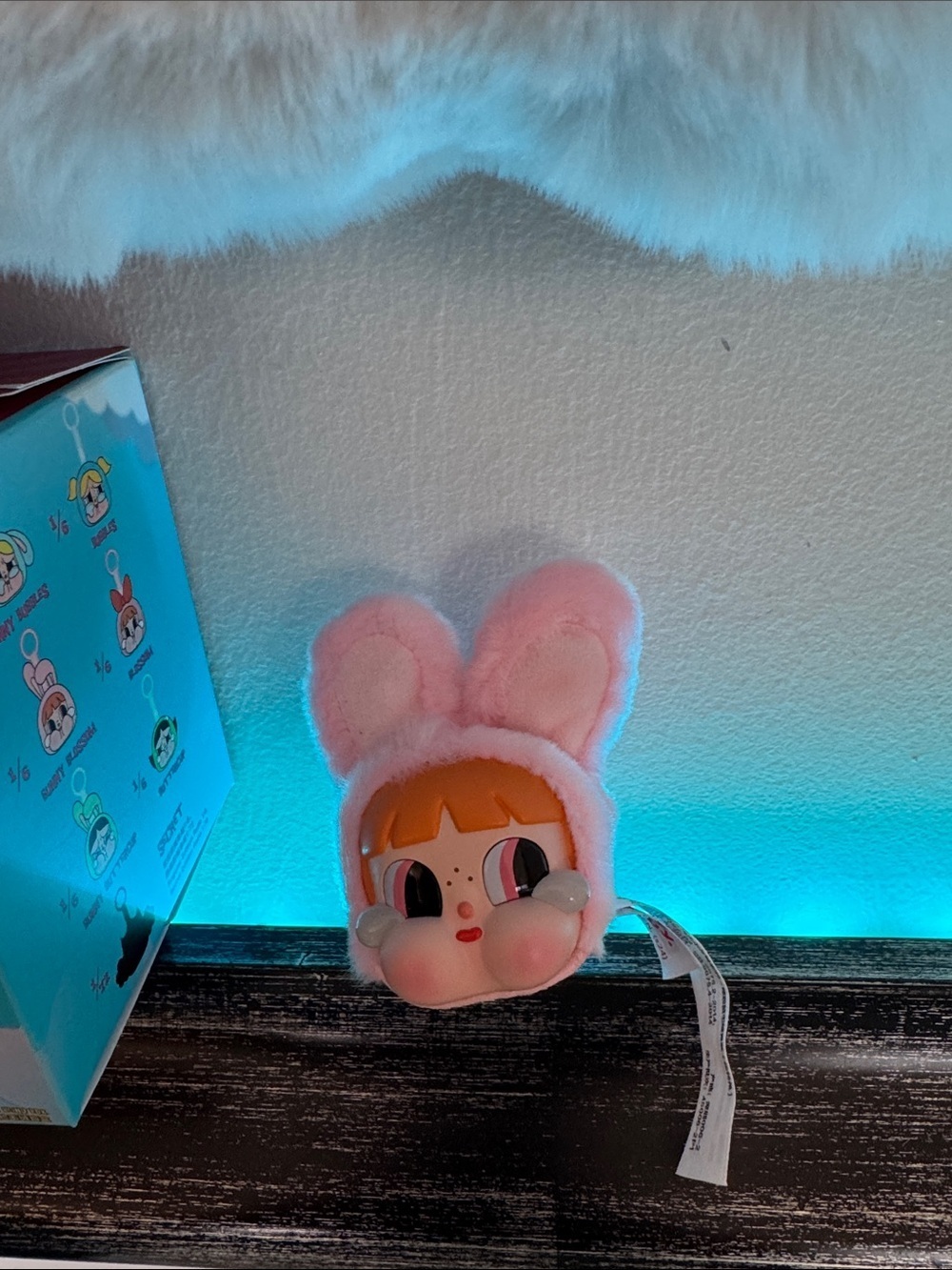 Crybaby Pop Mart Powerpuff Girls Pink Bunny blossom bag Accessory NWT